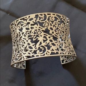 Silver cuff bracelet